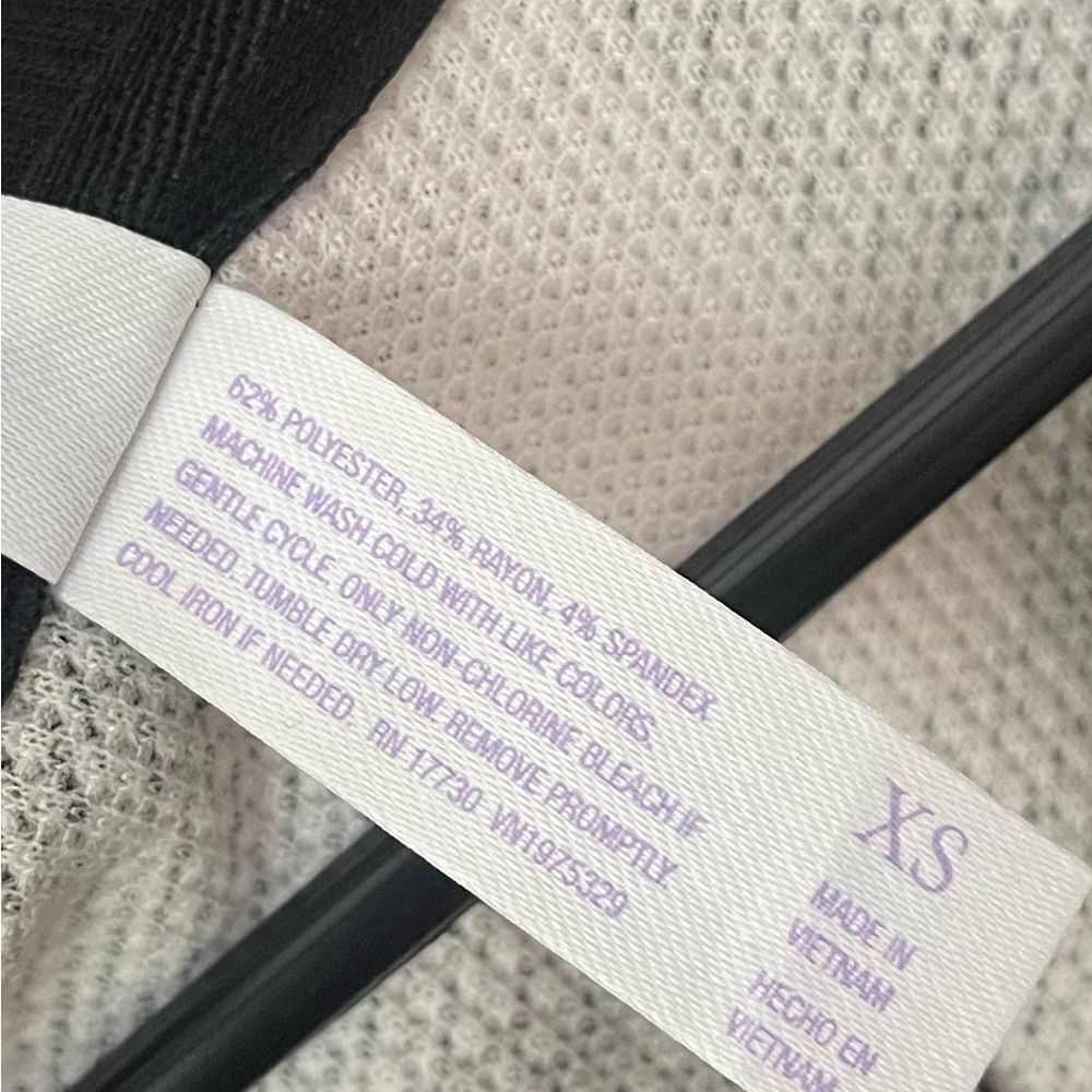 STARS ABOVE Women’s Thermal One Piece Pajamas in Black and Cream Size XS NEW - Picture 15 of 15